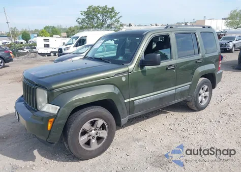 2009 Jeep Liberty Sport из США, поврежденный, VIN 1J8GN28K69W519154